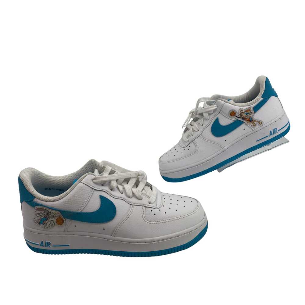 Nike Space Jam White Leather Sneakers | Size 7